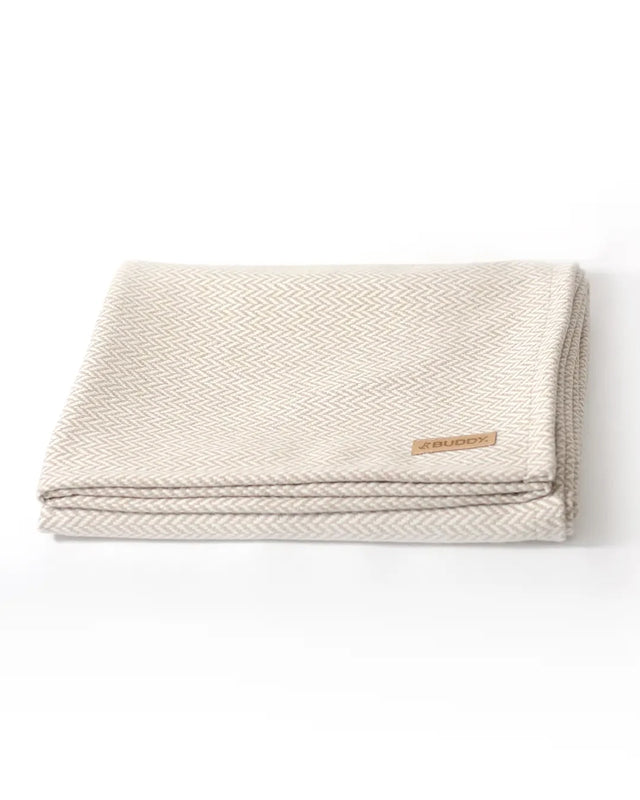 BUDDY. nachhaltige Hundedecke - aus Wolle - ZickZack - Beige - bei BUDDY. Hundezubehör online kaufen BUDDY. nachhaltige Hundedecke - aus Wolle - ZickZack - Beige - bei BUDDY. Hundezubehör online kaufen