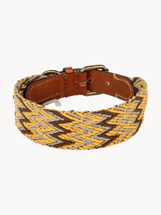 Buddys Dogwear - Gold Peruvian - Halsband - bei BUDDY. Hundezubehör online kaufen Buddys Dogwear - Gold Peruvian - Halsband - bei BUDDY. Hundezubehör online kaufen