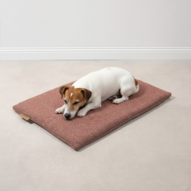 BUDDY. Hundematte - "Matt" - Rot/Grau BUDDY. Hundematte - "Matt" - Rot/Grau