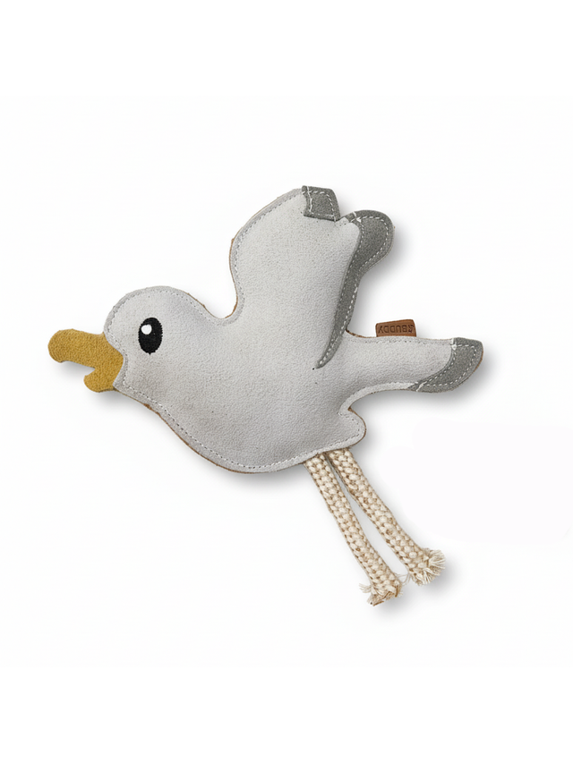 BUDDY. Hundespielzeug aus Leder "Möwe" BUDDY. Hundespielzeug aus Leder "Möwe"