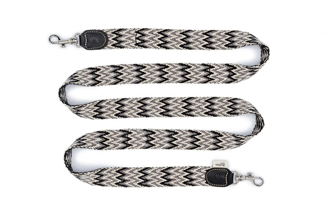 Buddys Dogwear - Black Peruvian - Verstellbare Leine 2m - bei BUDDY. Hundezubehör online kaufen Buddys Dogwear - Black Peruvian - Verstellbare Leine 2m - bei BUDDY. Hundezubehör online kaufen