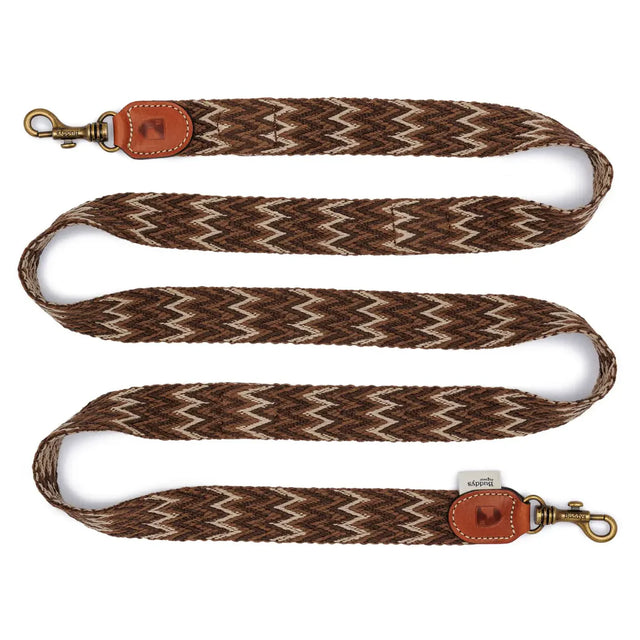 Buddys Dogwear - Brown Peruvian - Verstellbare Leine 2m - bei BUDDY. Hundezubehör online kaufen