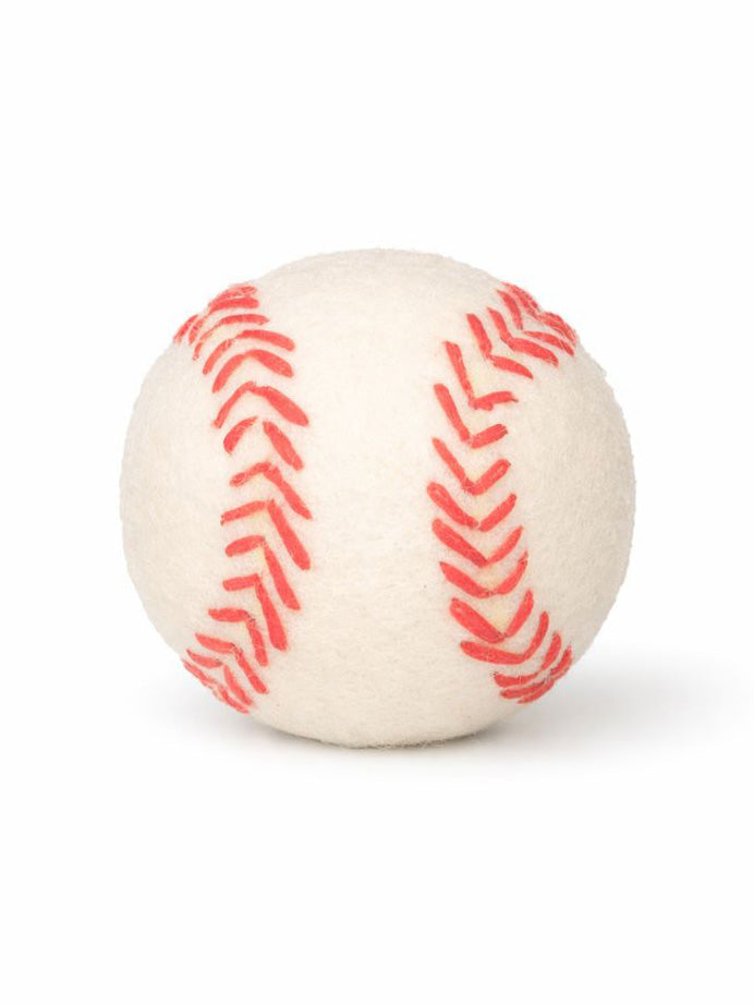 BUDDY. Hundespielzeug aus Schafwolle "Baseball" - natürliches Hundespielzeug bei BUDDY. Hundezubehör online kaufen