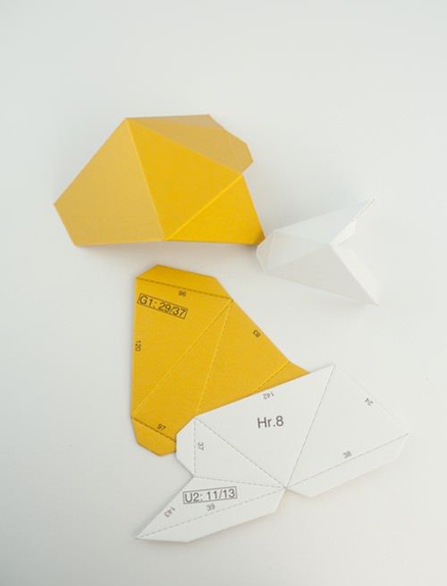 Papertrophy - 3D Dekofigur - Englische Bulldogge - bei BUDDY. Hundezubehör online kaufen