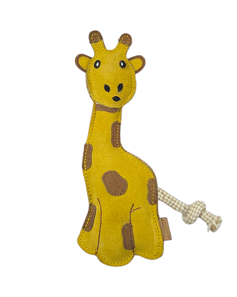 BUDDY. Hundespielzeug aus Leder "Giraffe" - natürliches Hundespielzeug bei BUDDY. Hundezubehör online kaufen