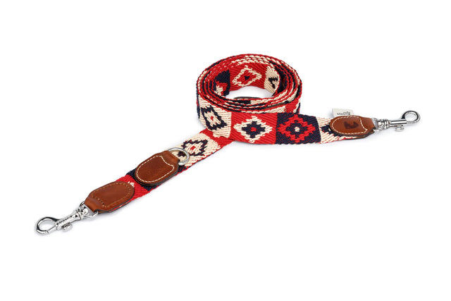 Buddys Dogwear - Red Indian - Verstellbare Leine 2m - bei BUDDY. Hundezubehör online kaufen