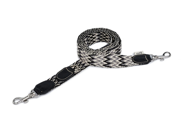Buddys Dogwear - Black Peruvian - Verstellbare Leine 2m - bei BUDDY. Hundezubehör online kaufen