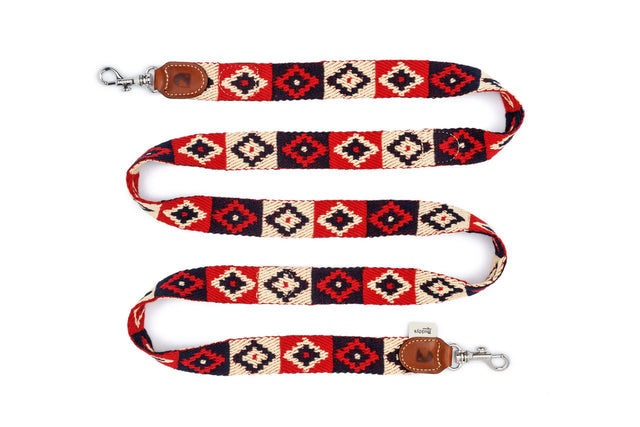 Buddys Dogwear - Red Indian - Verstellbare Leine 2m - bei BUDDY. Hundezubehör online kaufen