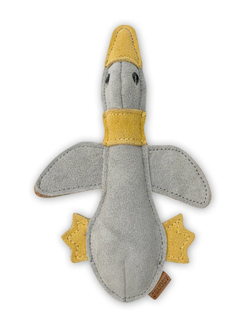 BUDDY. Hundespielzeug aus Leder "Große Ente" - natürliches Hundespielzeug bei BUDDY. Hundezubehör online kaufen