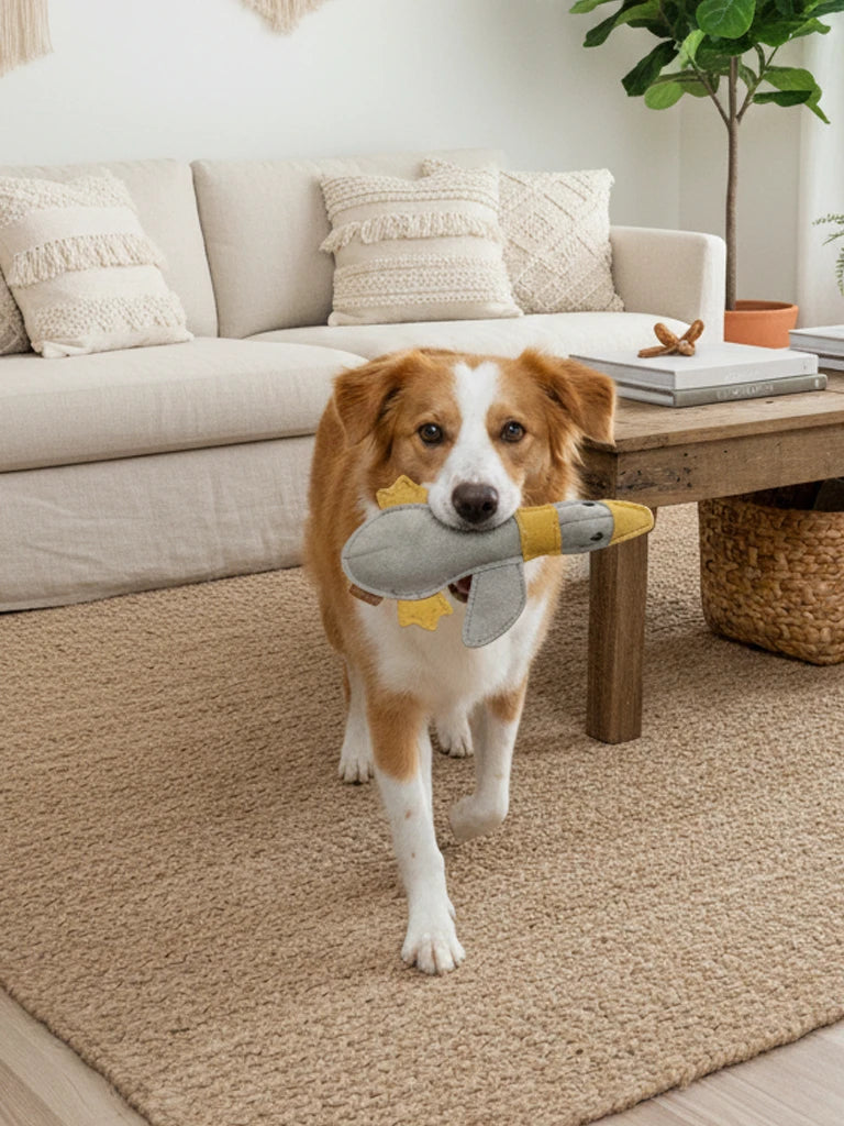 BUDDY. Hundespielzeug aus Leder "Große Ente" - natürliches Hundespielzeug bei BUDDY. Hundezubehör online kaufen