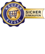 Händlerbund Käufersiegel und Logo für sicheres Einkaufen bei BUDDY. Hundezubehör