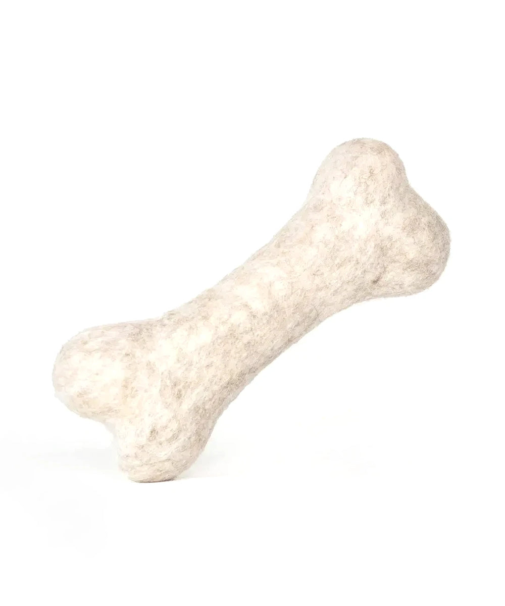 BUDDY. Hundespielzeug aus Wollfilz "Knochen" - natürliches Hundespielzeug bei BUDDY. Hundezubehör online kaufen