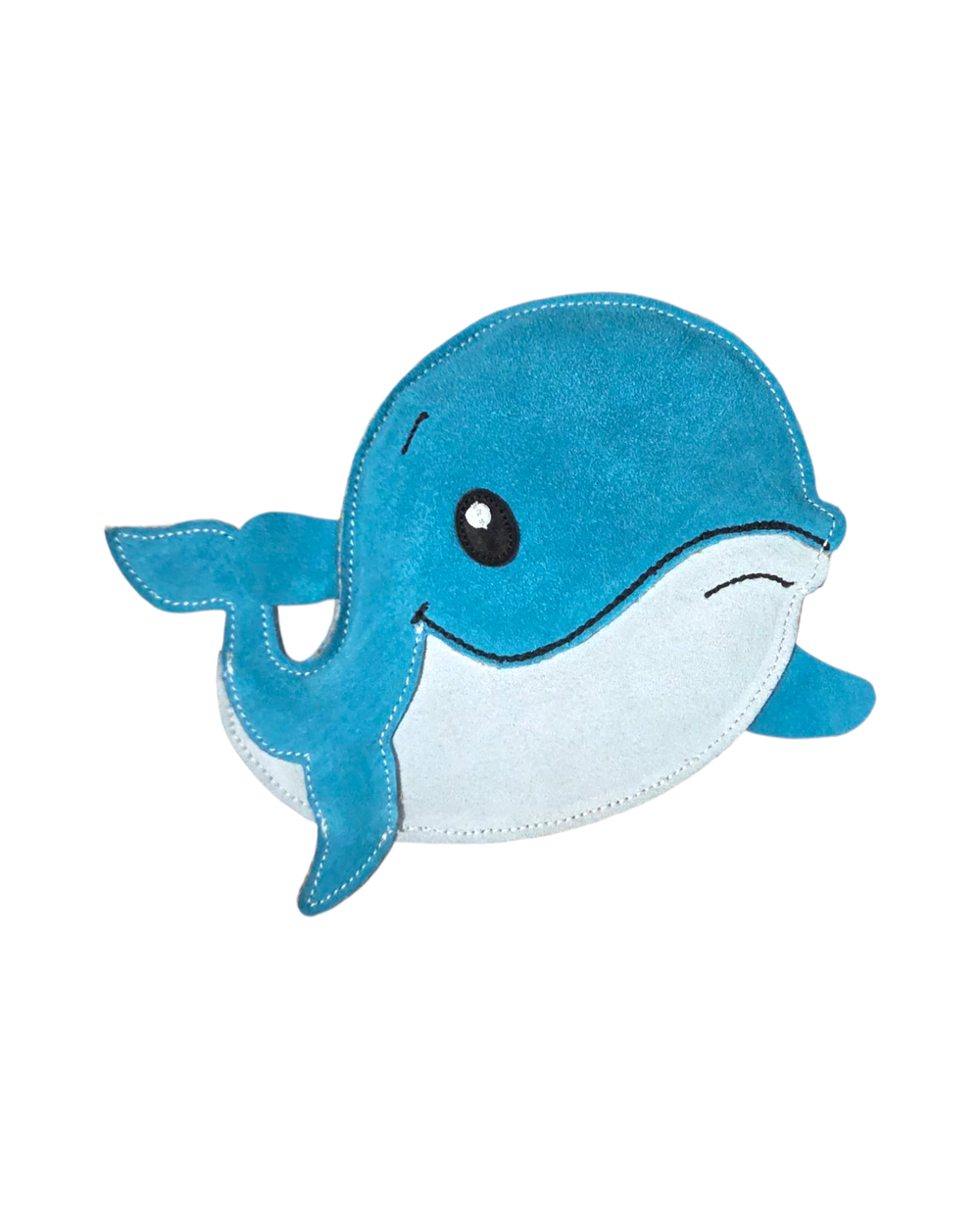 BUDDY. Hundespielzeug aus Leder "Wal" - natürliches Hundespielzeug bei BUDDY. Hundezubehör online kaufen