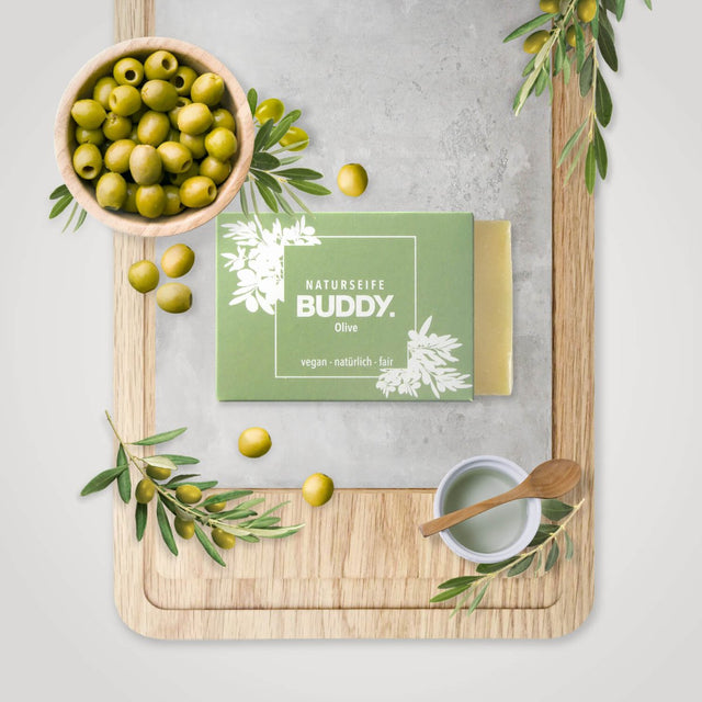 BUDDY. Natur-Hundeseife - Olive - bei BUDDY. Hundezubehör