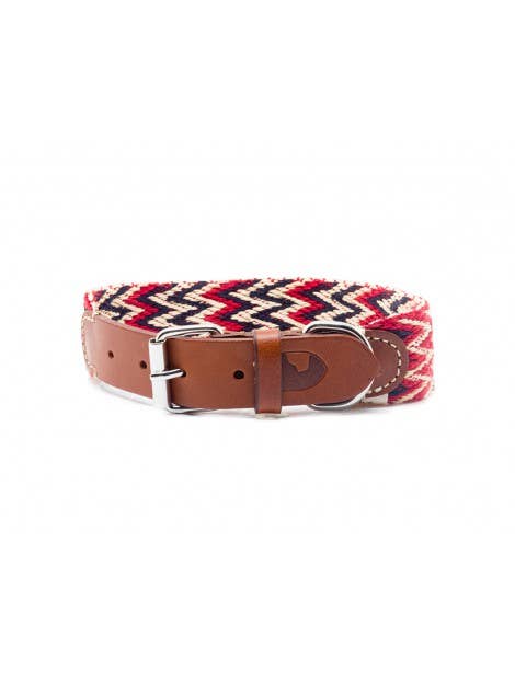 Buddys Dogwear - Red Peruvian - Halsband - bei BUDDY. Hundezubehör online kaufen Buddys Dogwear - Red Peruvian - Halsband - bei BUDDY. Hundezubehör online kaufen