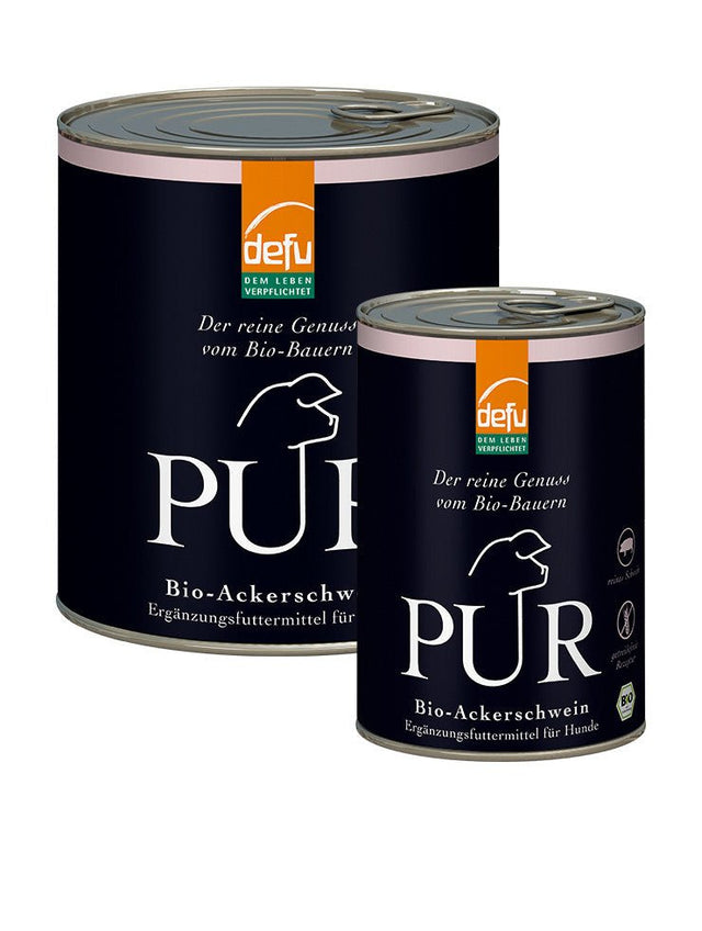 Defu - PUR - Bio-Ackerschwein - 400 g - bei BUDDY. Hundezubehör