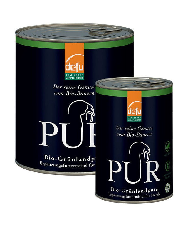 Defu - PUR - Bio-Grünlandpute - 400 g - bei BUDDY. Hundezubehör