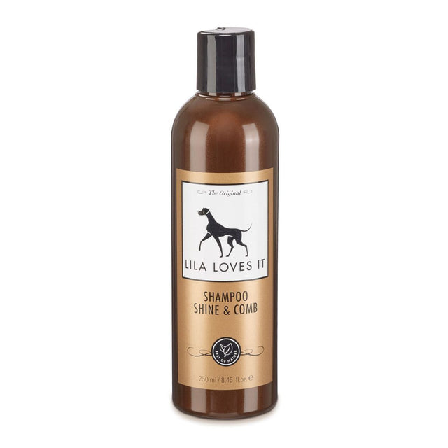 Lila Loves It - Shampoo Shine & Comb 250 ml - bei BUDDY. Hundezubehör