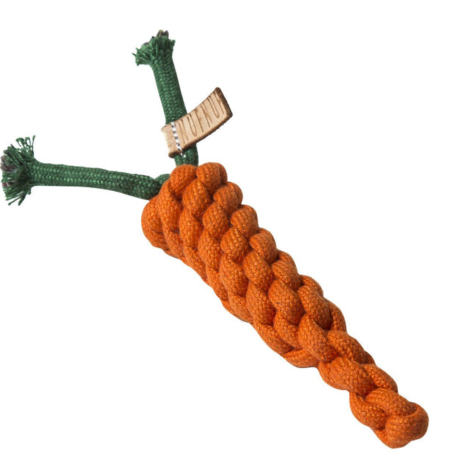 NufNuf - Tauspielzeug - Obst - Karotte - bei BUDDY. Hundezubehör